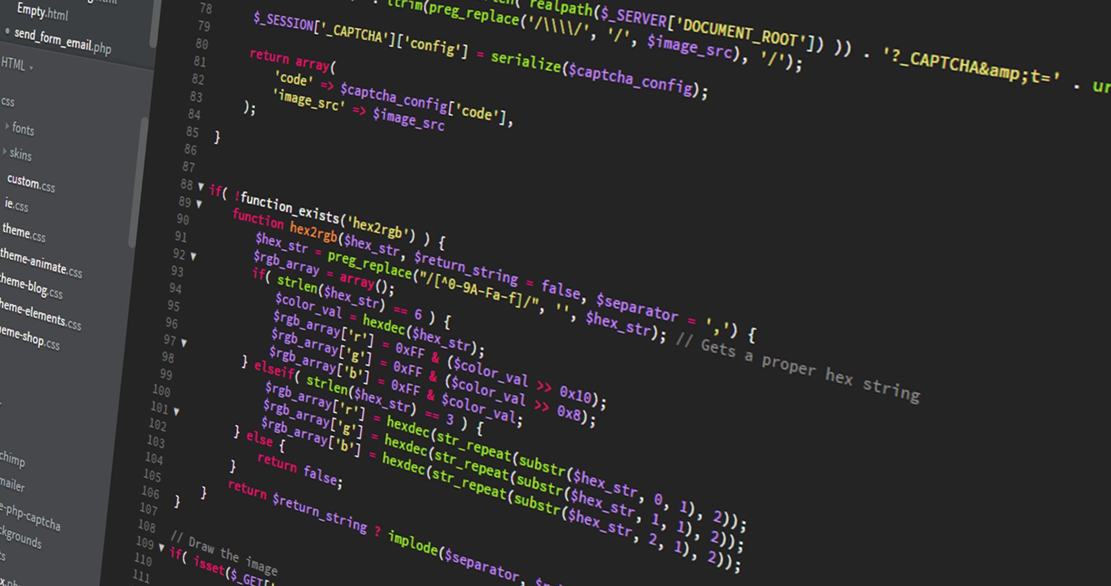 DevSection background
